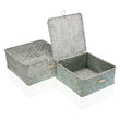 Basket set Marine algae (2 Pieces) (23 x 10 x 23 cm) BigBuy Home