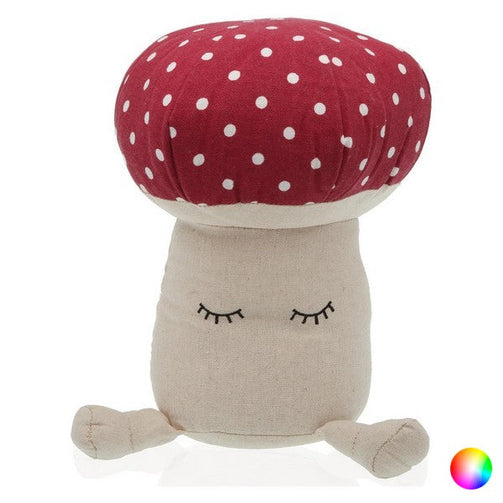 Door stop Polyester Mushroom BigBuy Home