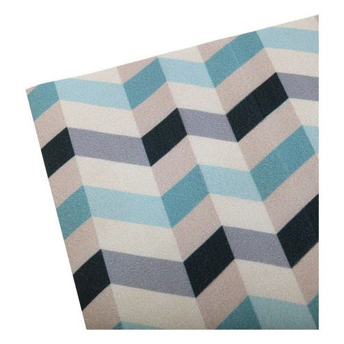 Carpet Blue Wave Polyester (50 x 2 x 80 cm) BigBuy Home