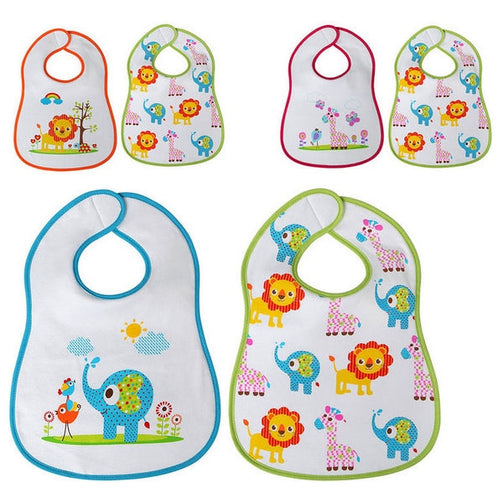 Bib Set 119031 (2 uds) BigBuy Kids