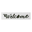 Wooden Sign White Green 118355 BigBuy Home