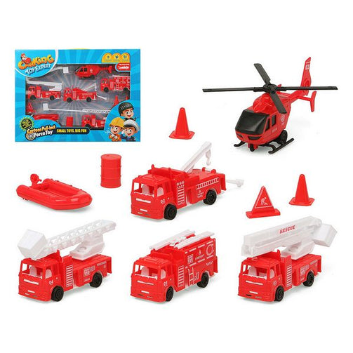 Vehicle Playset Fireman Red 119411 BigBuy Fun