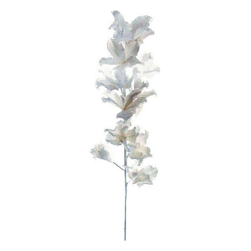 Decorative Flower Dekodonia White EVA (Ethylvynilacetate) (30 x 134 cm) Dekodonia