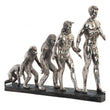 Decorative Figure Dekodonia Resin Chromed (55 x 18 x 42 cm) Dekodonia