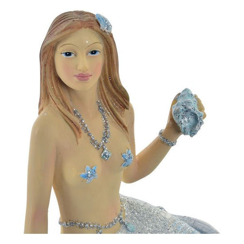 Decorative Figure Dekodonia Mermaid Resin (15 x 8 x 21 cm) Dekodonia