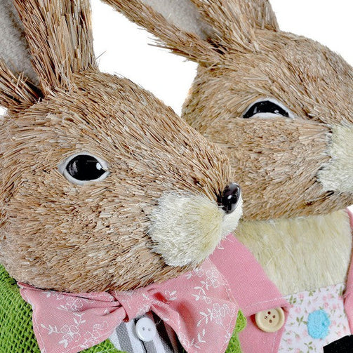 Decorative Figure Dekodonia Polyester Fibre Rabbit (27 x 21 x 62 cm) Dekodonia