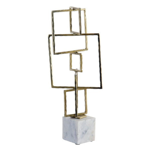 Decorative Figure Dekodonia Metal Marble (16 x 15 x 44 cm) Dekodonia