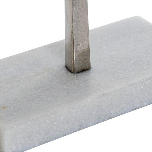 Decorative Figure Dekodonia Aluminium Marble (33 x 10 x 44 cm) Dekodonia