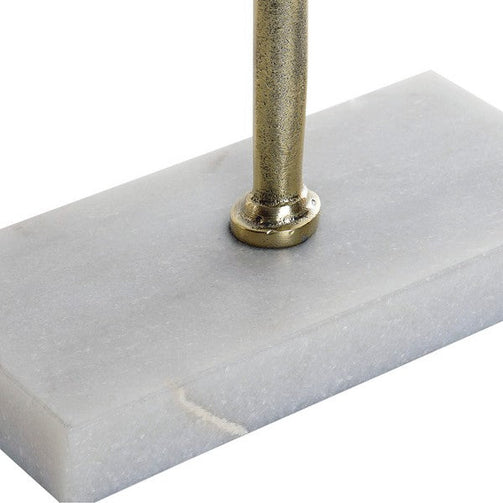 Decorative Figure Dekodonia Aluminium Marble (34 x 10 x 55 cm) Dekodonia