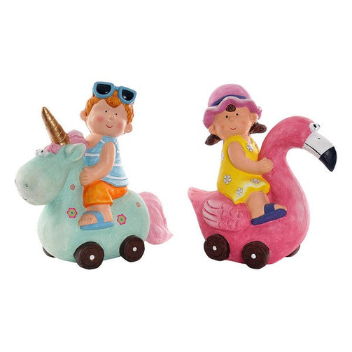 Decorative Figure Dekodonia Boys Fibreglass (2 pcs) Dekodonia