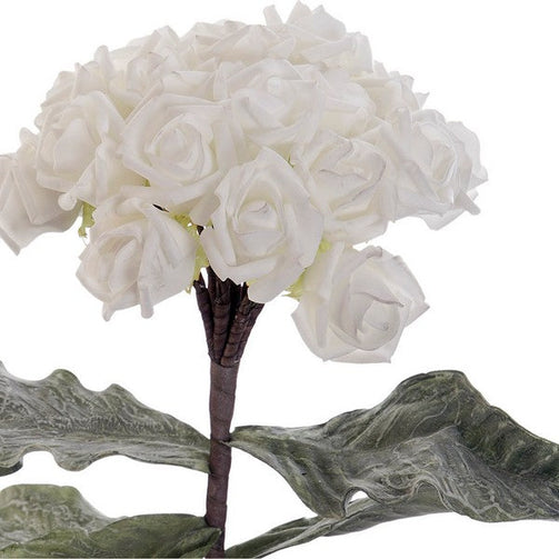 Decorative Flower Dekodonia White Pink polyethylene (25 x 80 cm) Dekodonia