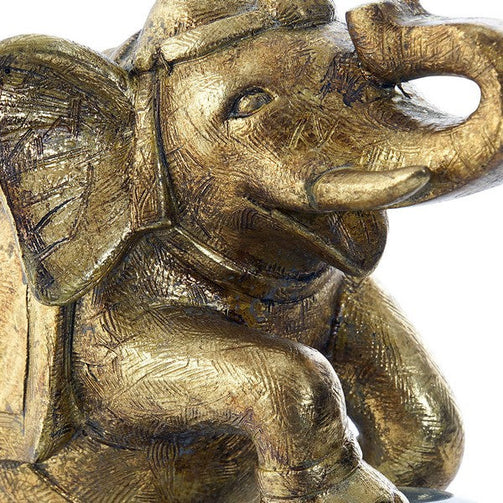 Decorative Figure Dekodonia Resin Crystal Elephant (19 x 11 x 23 cm) Dekodonia
