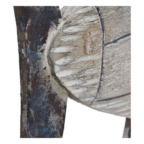 Decorative Figure Dekodonia Fish Wood Metal (53 x 12 x 46 cm) Dekodonia