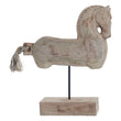 Decorative Figure Dekodonia Horse Rope Mango wood (43 x 9 x 49 cm) Dekodonia