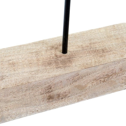 Decorative Figure Dekodonia Horse Rope Mango wood (43 x 9 x 49 cm) Dekodonia