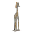 Decorative Figure Dekodonia Zebra Bamboo (15 x 9 x 61 cm) Dekodonia