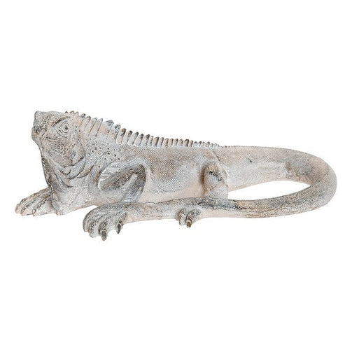 Decorative Figure Dekodonia Resin Stone Iguana (22 x 12 x 8 cm) Dekodonia