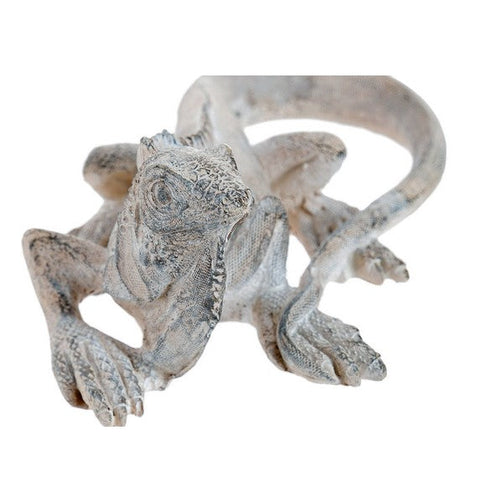 Decorative Figure Dekodonia Resin Stone Iguana (22 x 12 x 8 cm) Dekodonia