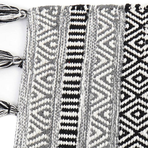 Carpet Dekodonia Black Cotton Colonial (230 x 160 cm) Dekodonia