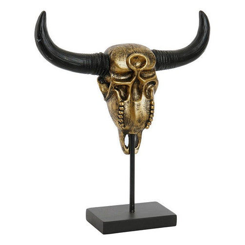 Decorative Figure Dekodonia Skull Metal Resin (30 x 8 x 34 cm) Dekodonia