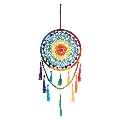 Dream Catcher Dekodonia Multicolour Cotton Wood (32 x 85 cm) Dekodonia