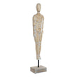 Decorative Figure Dekodonia Metal Bamboo Men (14 x 11 x 74 cm) Dekodonia