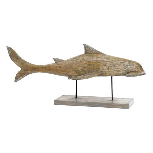 Decorative Figure Dekodonia Metal Bamboo Shark (95 x 22 x 40 cm) Dekodonia