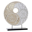 Decorative Figure Dekodonia Ying Yang Metal Bamboo (60 x 15 x 70 cm) Dekodonia