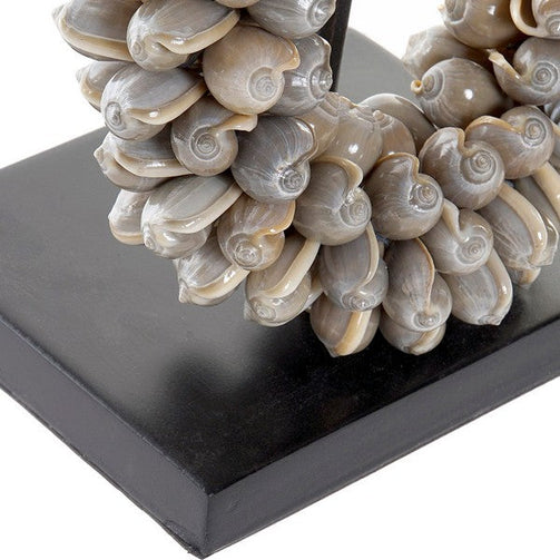 Decorative Figure Dekodonia Metal Shells (20 x 12 x 61 cm) Dekodonia