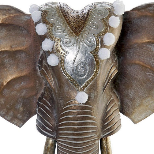 Decorative Figure Dekodonia Bamboo Elephant (46 x 20 x 57 cm) Dekodonia