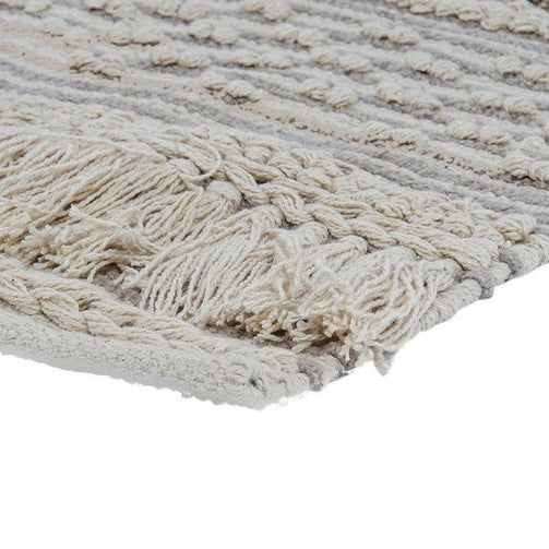 Carpet Dekodonia Beige Cotton (180 x 120 cm) Dekodonia