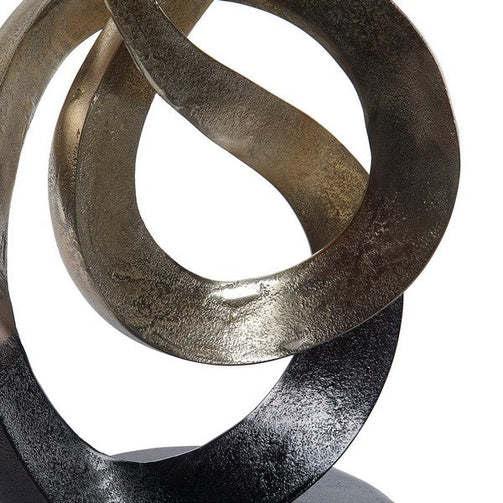 Decorative Figure Dekodonia Deepak Aluminium (26 x 56 cm) Dekodonia