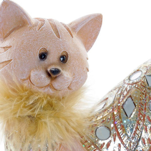 Decorative Figure Dekodonia Resin Cat (21 x 9 x 12 cm) Dekodonia