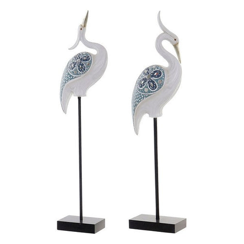 Decorative Figure Dekodonia Bird Resin (2 pcs) (16 x 10 x 59 cm) Dekodonia