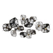 Wall Decoration Dekodonia Metal Modern Flowers Dekodonia