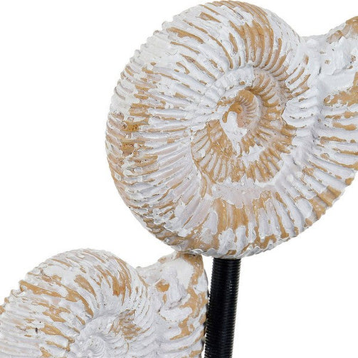 Decorative Figure Dekodonia Resin Crystal Steel (26 x 19 x 33 cm) Dekodonia