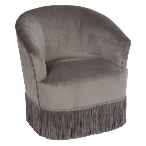 Armchair Dekodonia Grey Polyester (67 x 60 x 71 cm) Dekodonia