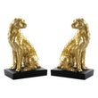 Sculpture Dekodonia Leopard Resin (2 pcs) (20 x 12 x 31 cm) Dekodonia