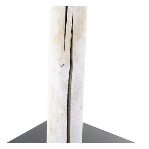 Decoration Dekodonia Tree Circular White Wood Dekodonia