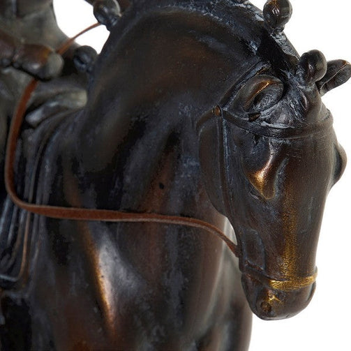 Decorative Figure Dekodonia Horse Resin (29 x 9 x 32 cm) Dekodonia