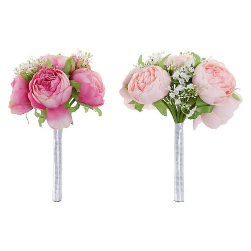 Bouquets Dekodonia PVC Plastic With fabric (2 pcs) Dekodonia