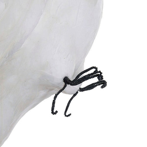 Decorative Figure Dekodonia Feather (22 x 16 x 60 cm) (2 pcs) Dekodonia