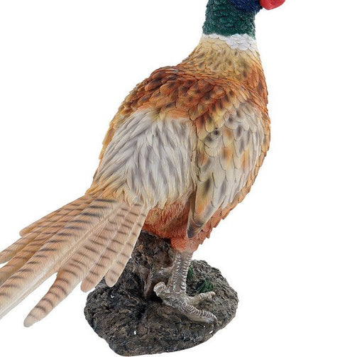 Sculpture Dekodonia Bird Brown Resin (50 x 15 x 34 cm) Dekodonia