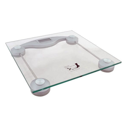 Digital Bathroom Scales Dekodonia Crystal Steel (CR2032) Dekodonia
