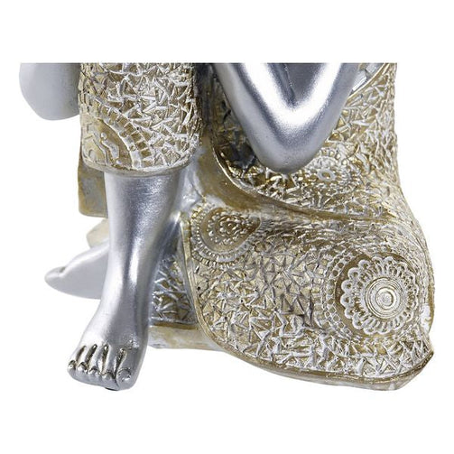 Decorative Figure Dekodonia Resin Buddha (18 x 16 x 23 cm) Dekodonia