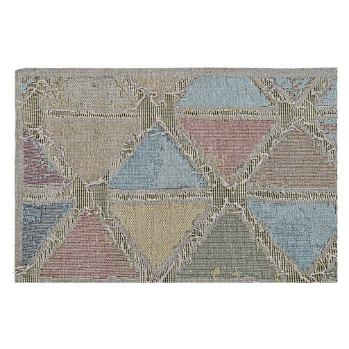 Carpet Dekodonia Rhombus Polyester Cotton (120 x 180 x 1 cm) Dekodonia