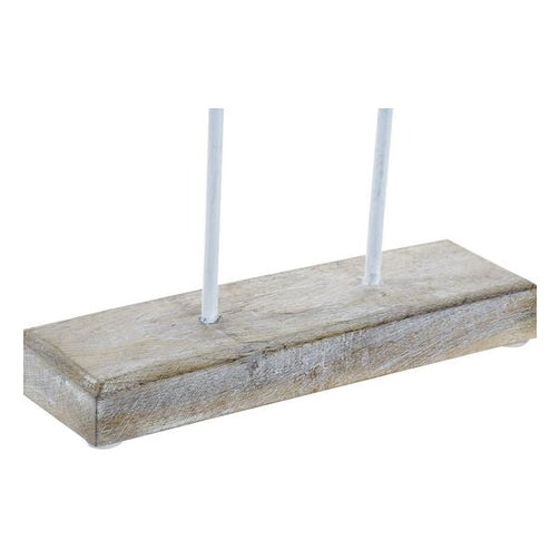 Decorative Figure Dekodonia Mandala Metal Mango wood (29 x 7 x 42 cm) Dekodonia