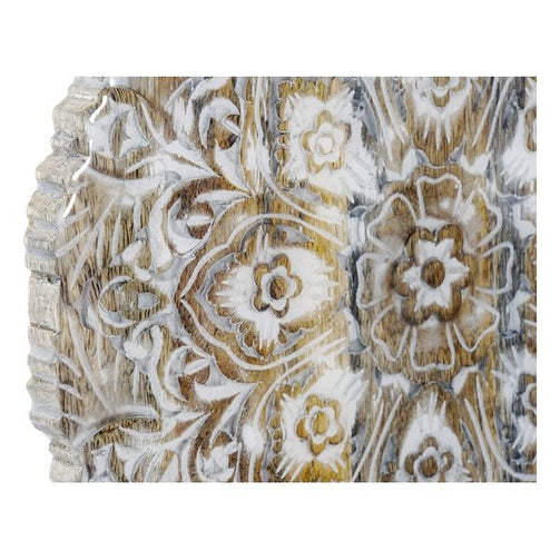 Decorative Figure Dekodonia Mandala Metal Mango wood (29 x 7 x 42 cm) Dekodonia