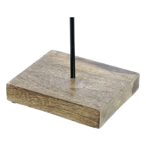 Decorative Figure Dekodonia Animal Metal Mango wood (22 x 23 x 49 cm) Dekodonia