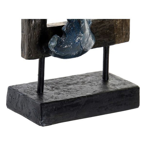 Decorative Figure Dekodonia Abstract Metal Resin (18 x 9 x 39 cm) Dekodonia